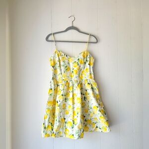 H&M Lemon Print Sundress
